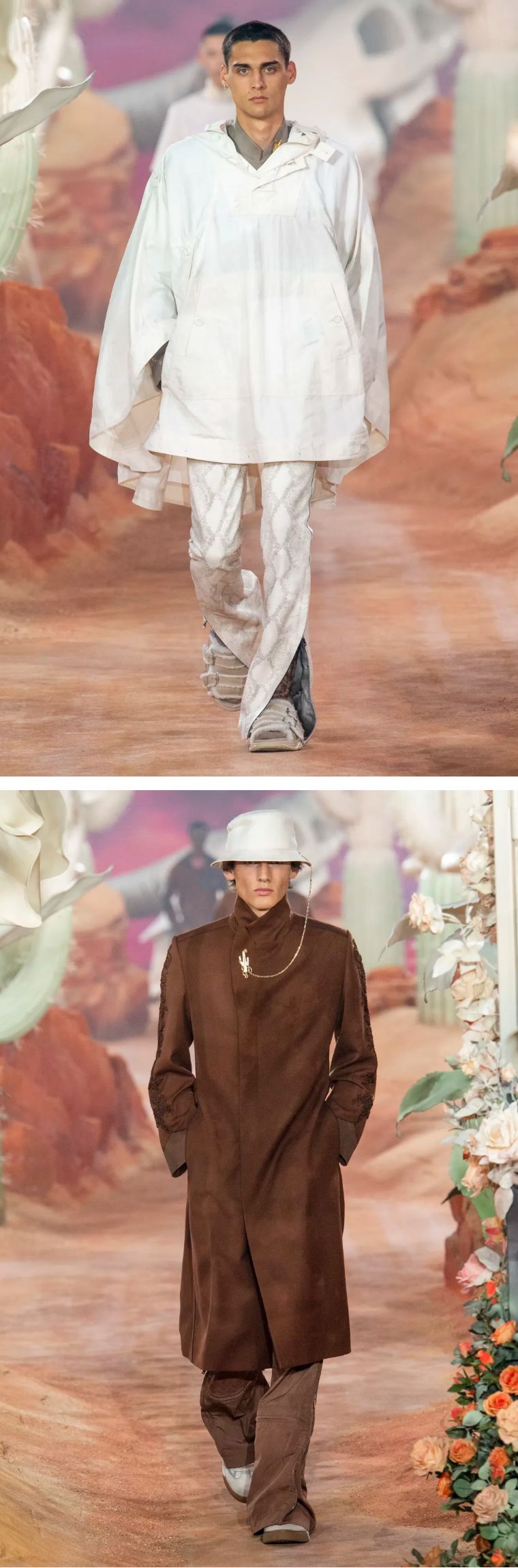 Dior x Travis Scott联名系列巴黎时装周发布