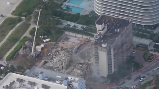 美国佛州公寓坍塌事件上百人失联 工程师3年前已发警告