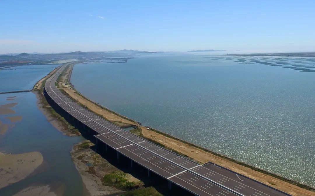 渤海大道南段通车啦!