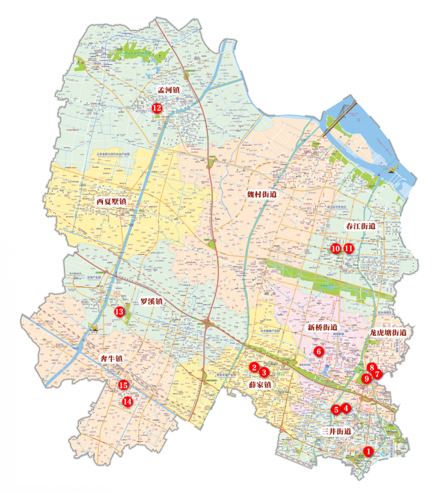 新北市行政区划图片