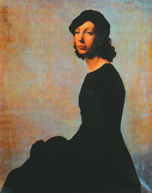常书鸿油画《G 夫人画像》