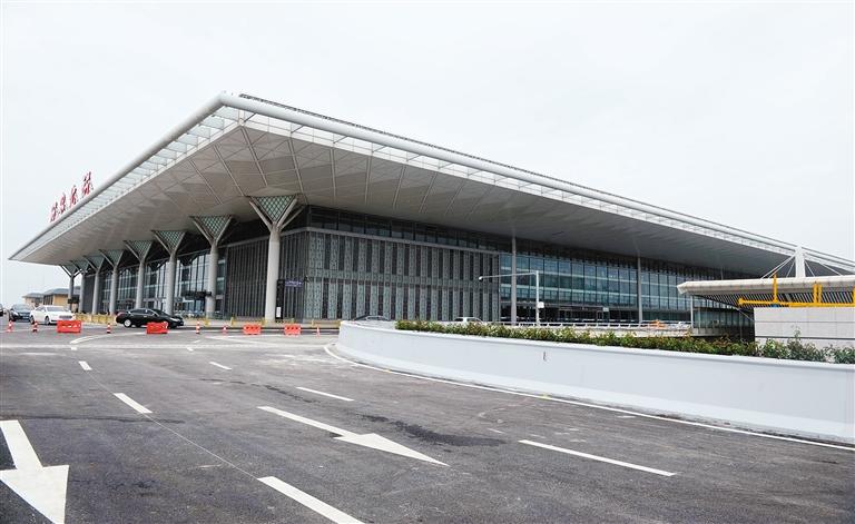 西安北站枢纽工程通车后,车辆进出站将更便捷、更快速、更安全。(记者 雷伟东 摄)