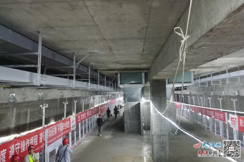 南昌地铁4号线建设现场