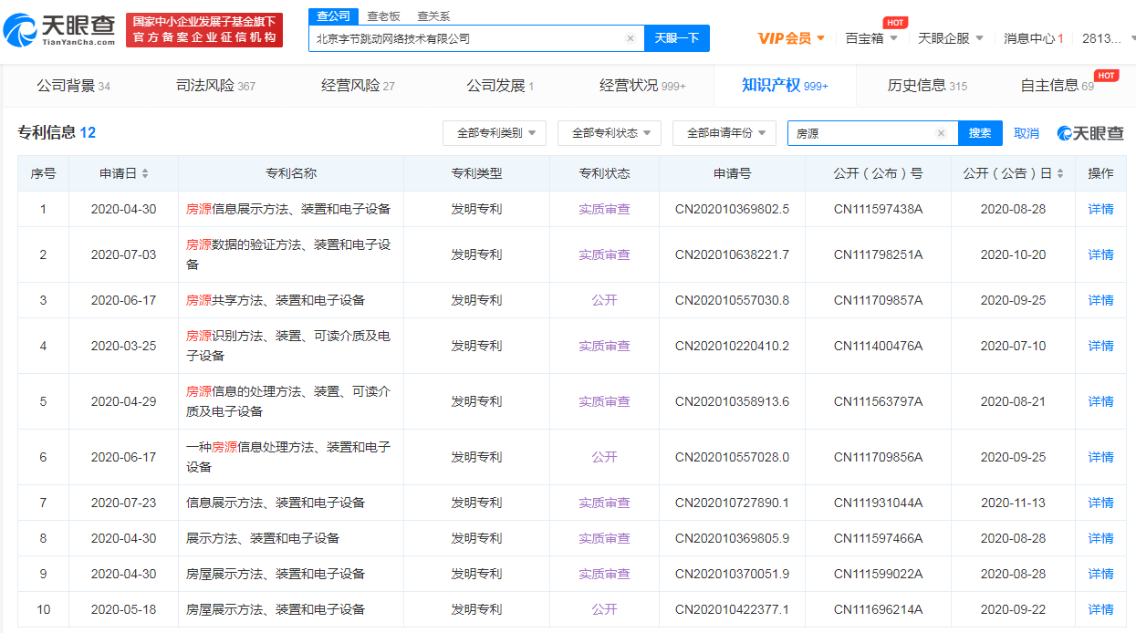 字节跳动登记房源识别软件著作权对房产中介领域初心依旧 凤凰网