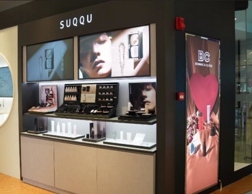 suqqu进驻中国上海市中心免税店拉近与中国消费者的距离