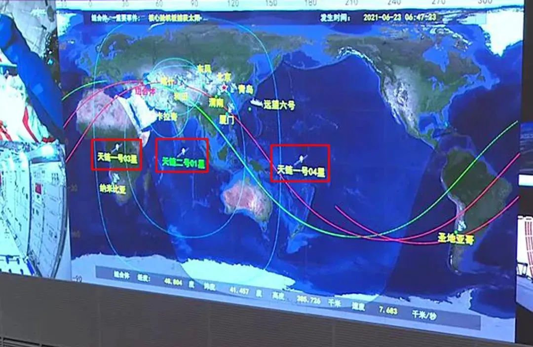 中国航天测控站分布图图片
