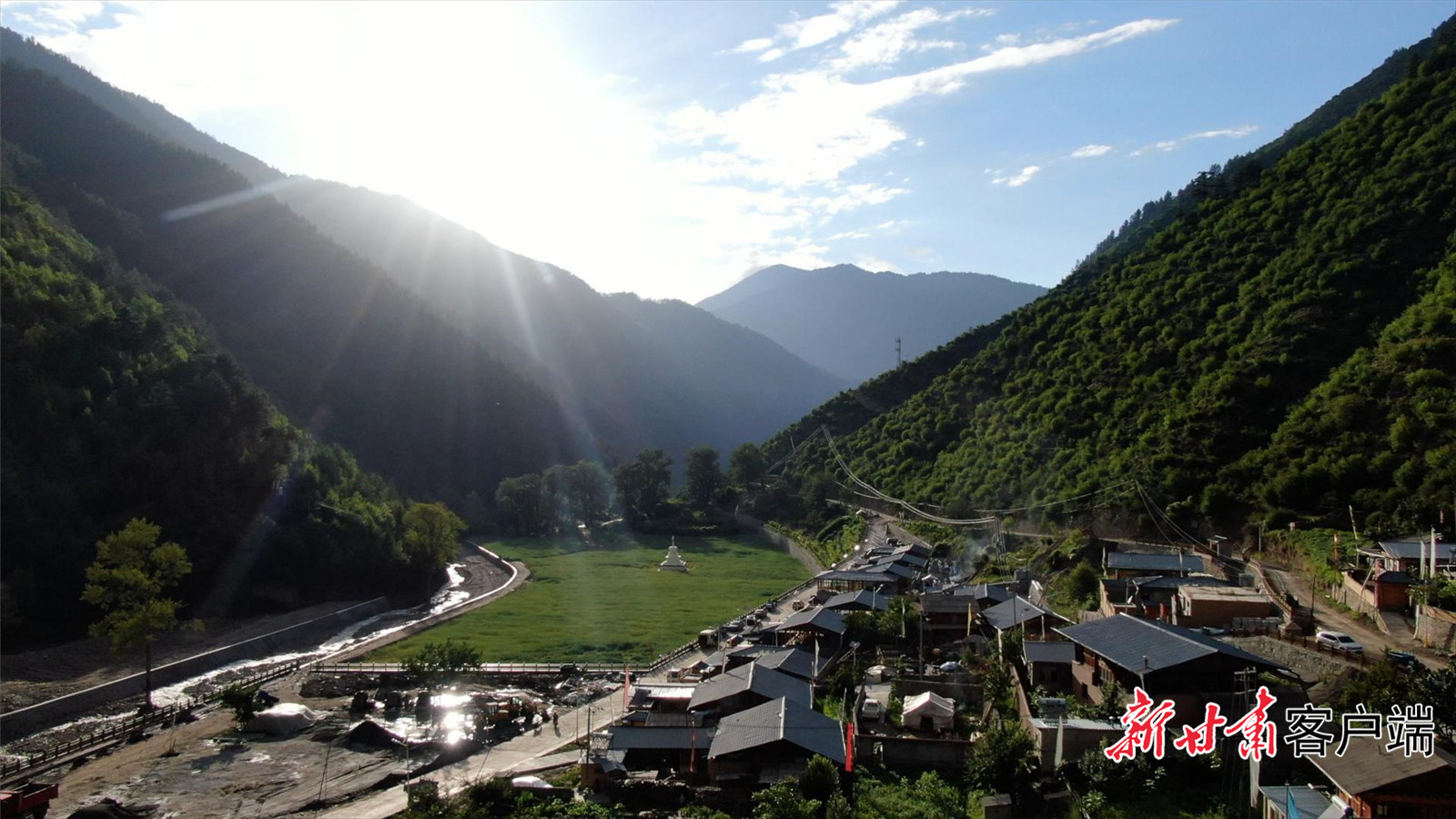 天津市河东区对口帮扶的迭部县达拉乡次哇村