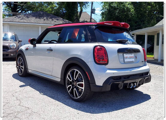 mini全新mini jcw实拍搭2.0t/双色车身 赛车条纹-图3