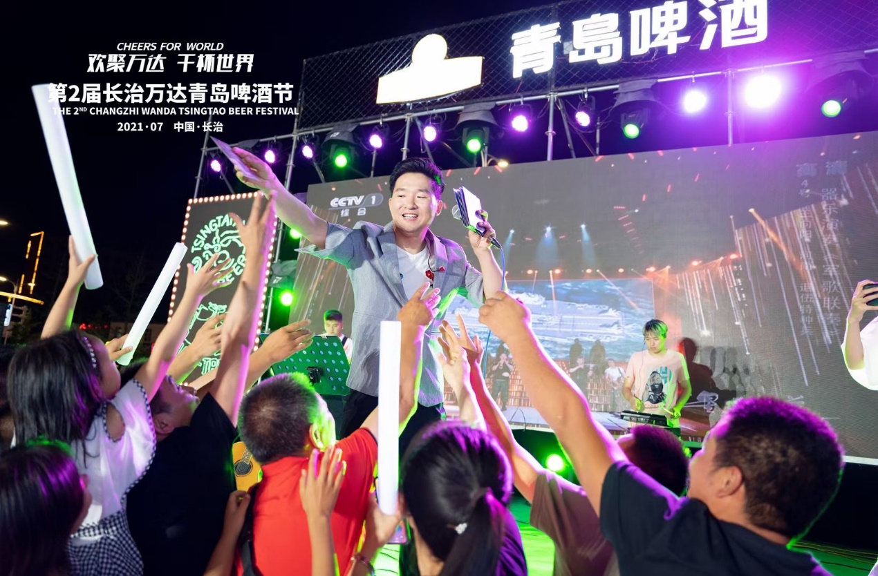 第二届长治万达青岛啤酒节,成为城市快乐的地标,超a级视听盛宴,激情的