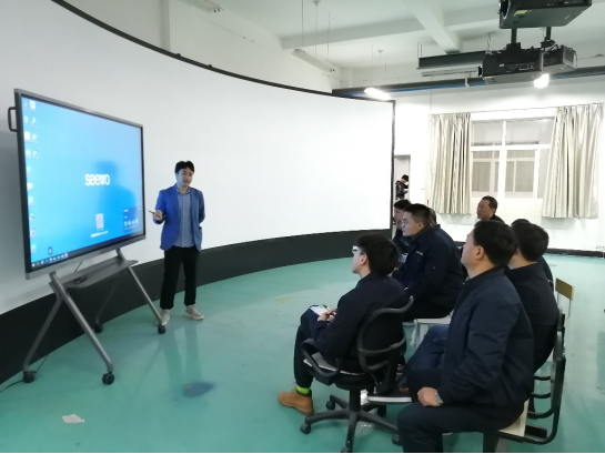 机械工程实验教学中心开展虚拟仿真实验室培训