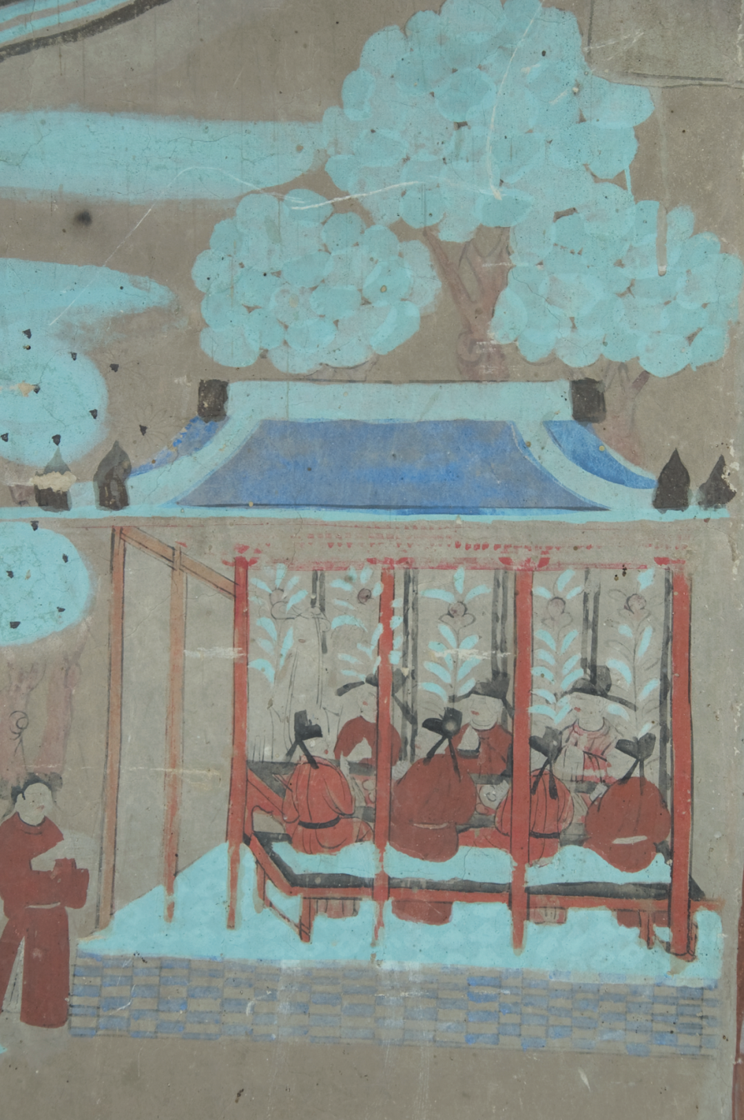 宅子酒肆 莫高窟第108窟东壁 五代