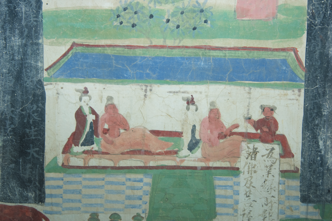 病坊治疗 莫高窟第61窟南壁 五代