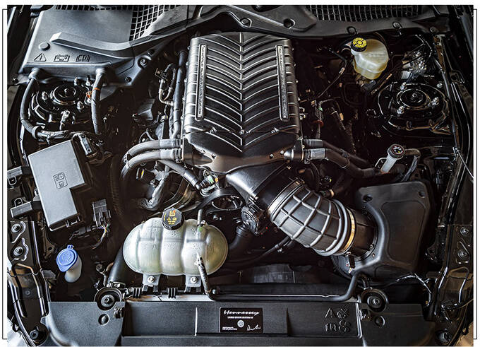 福特全新野马改装版v8引擎再升级/马力近千匹
