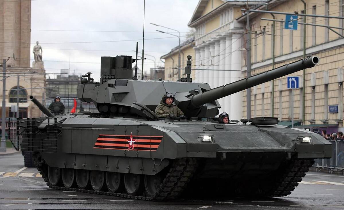 t-14主战坦克,2022年开始批量生产,价格将比升级后的t-72贵三倍_凤凰
