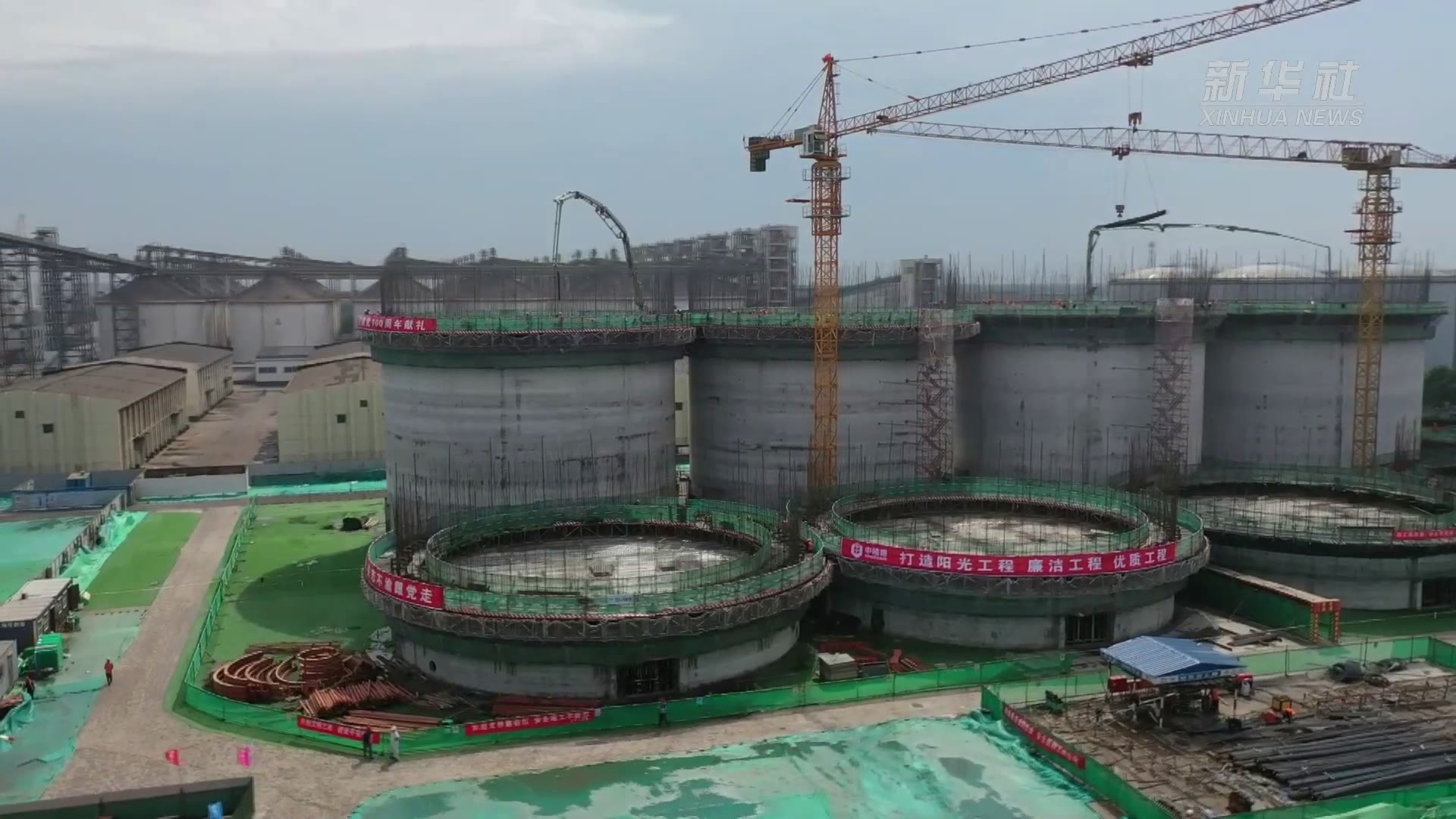 河北唐山：中储粮2021年建仓项目开工