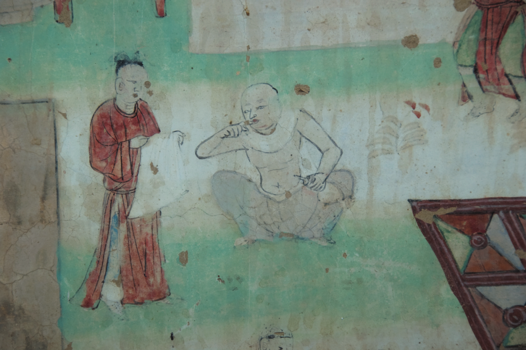 净齿图 莫高窟第159窟南壁 中唐