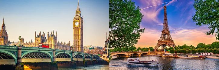 伦敦PK巴黎：谁是欧洲第一？这8个地方，巴黎有的伦敦都有！