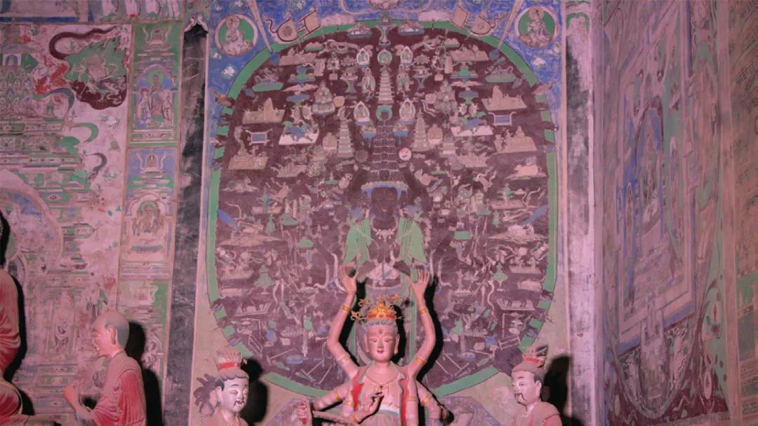 莫高窟的姊妹窟瓜州榆林窟