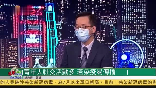 粤语报道｜青年人社交活动多 若染疫易传播