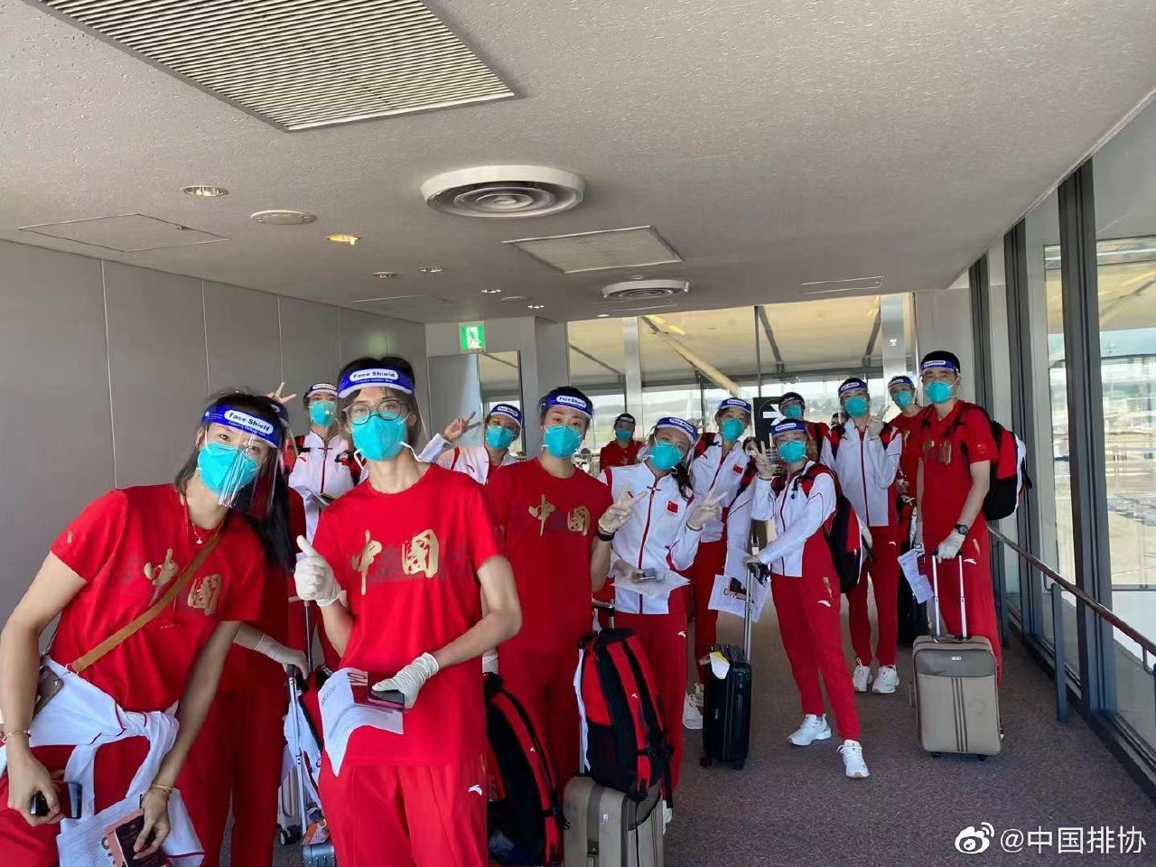 è½åœ° ä¸­å›½å¥³æŽ'ç­‰ä»£è¡¨å›¢å®‰å…¨æŠµè¾¾ä¸œäº¬