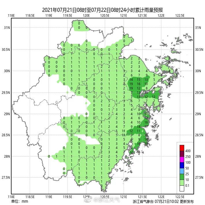 台风“烟花”最新路径指向浙江，最大可能于24-25日登陆