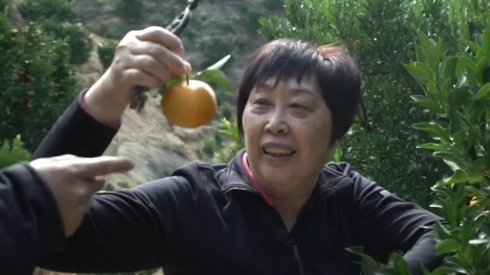 前中国女排运动员陈亚琼，退休后帮家乡宣传特产