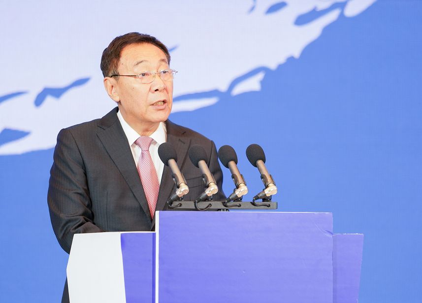 张勇在致辞时说