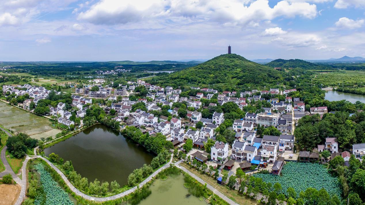 高淳桠溪街道大山村 （高淳生态环境局供图）