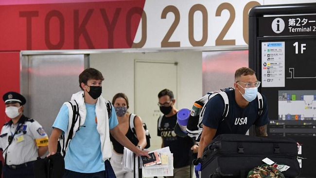 日本：美国奥运代表团约100人没接种疫苗