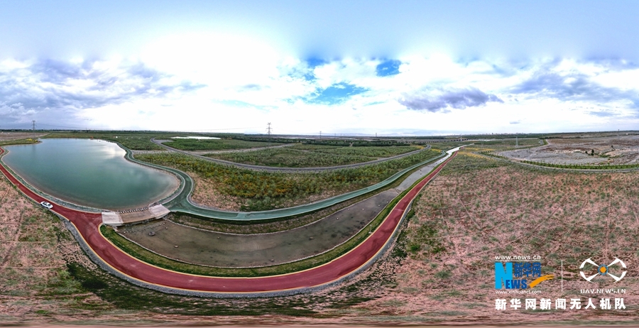 黑河岸边再添“绿宝石” 张掖打造复合型生态廊道