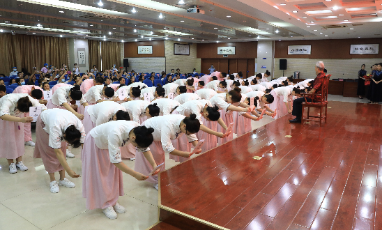 李氏砭法师承大会现场