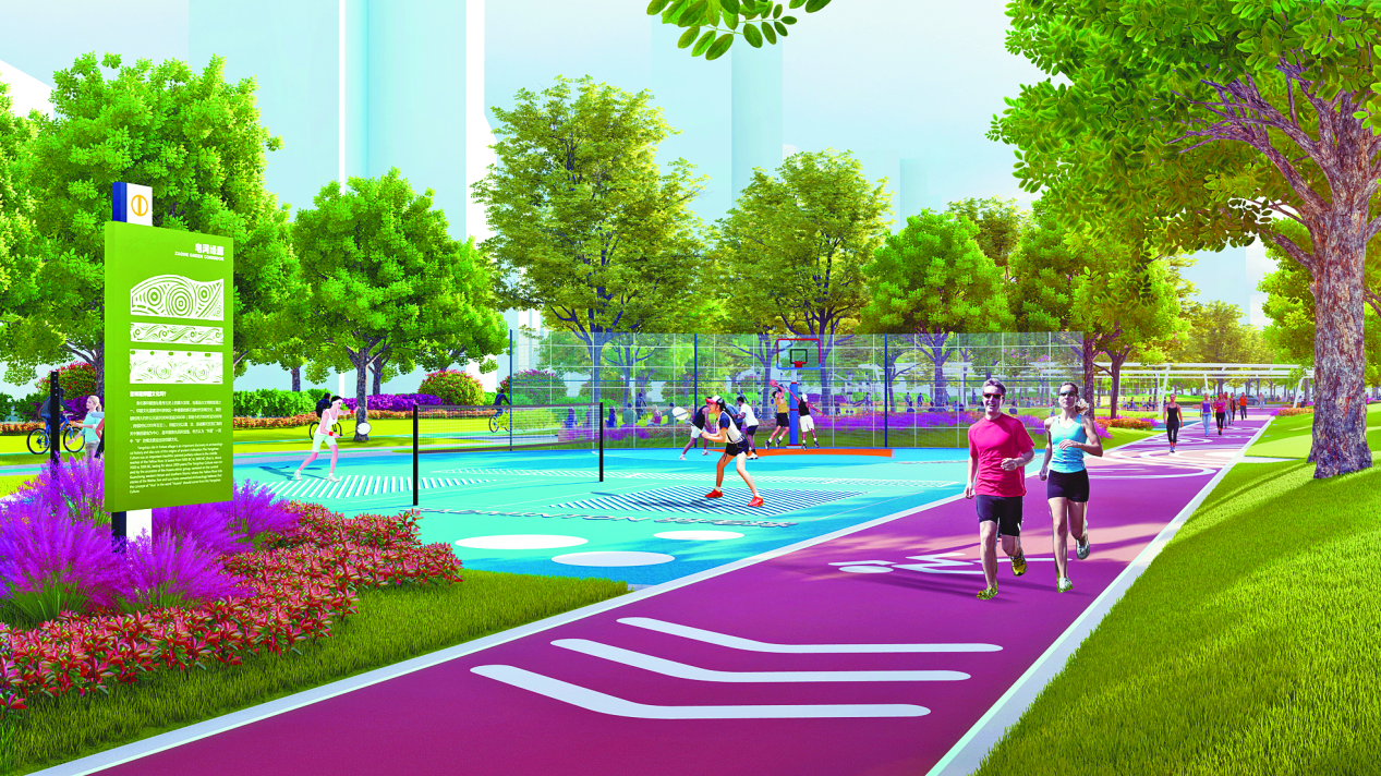 西安高新区:皂河变身休闲观光“民心河”