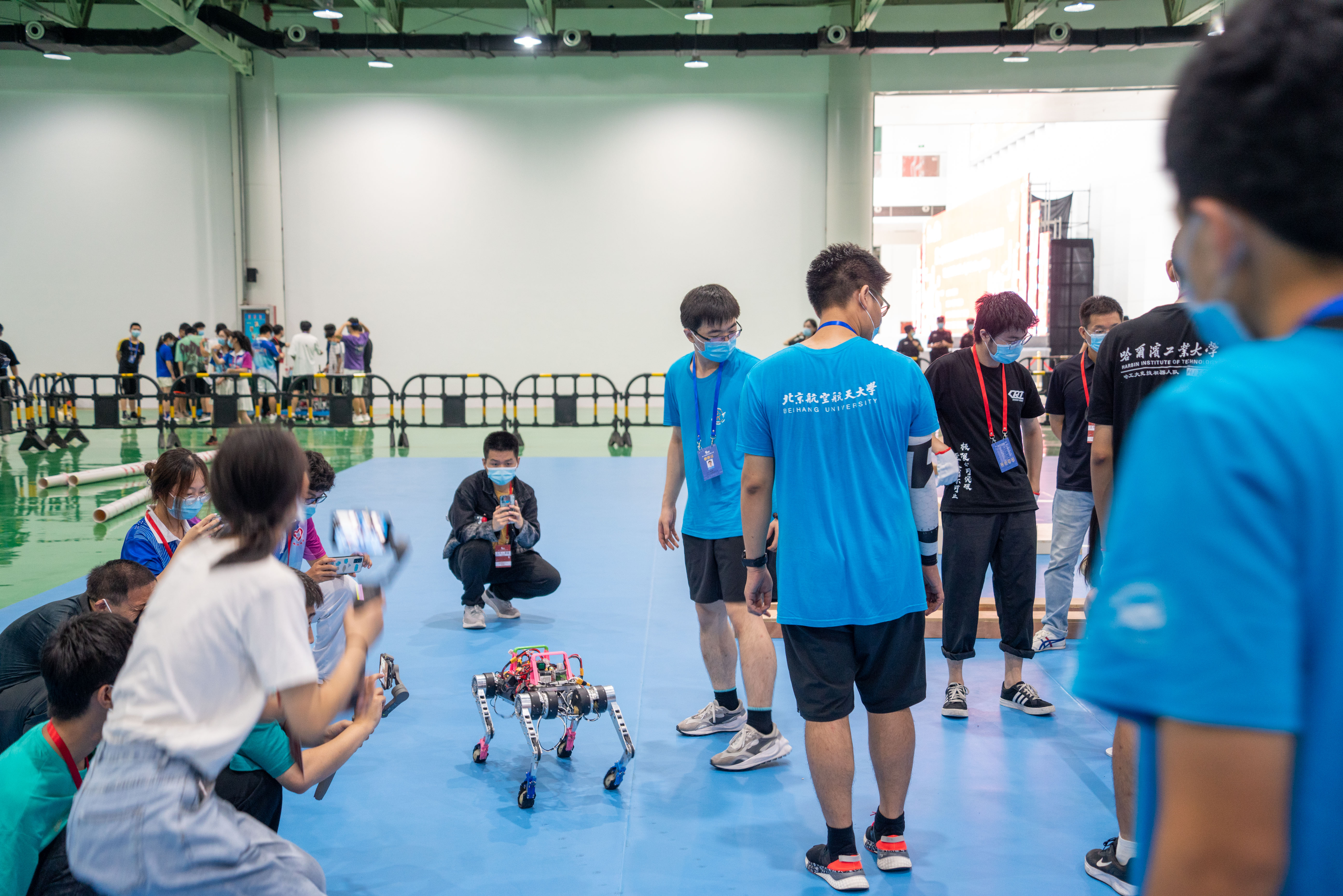 第二十届全国大学生机器人大赛ROBOCON在孟子故里山东邹城开幕