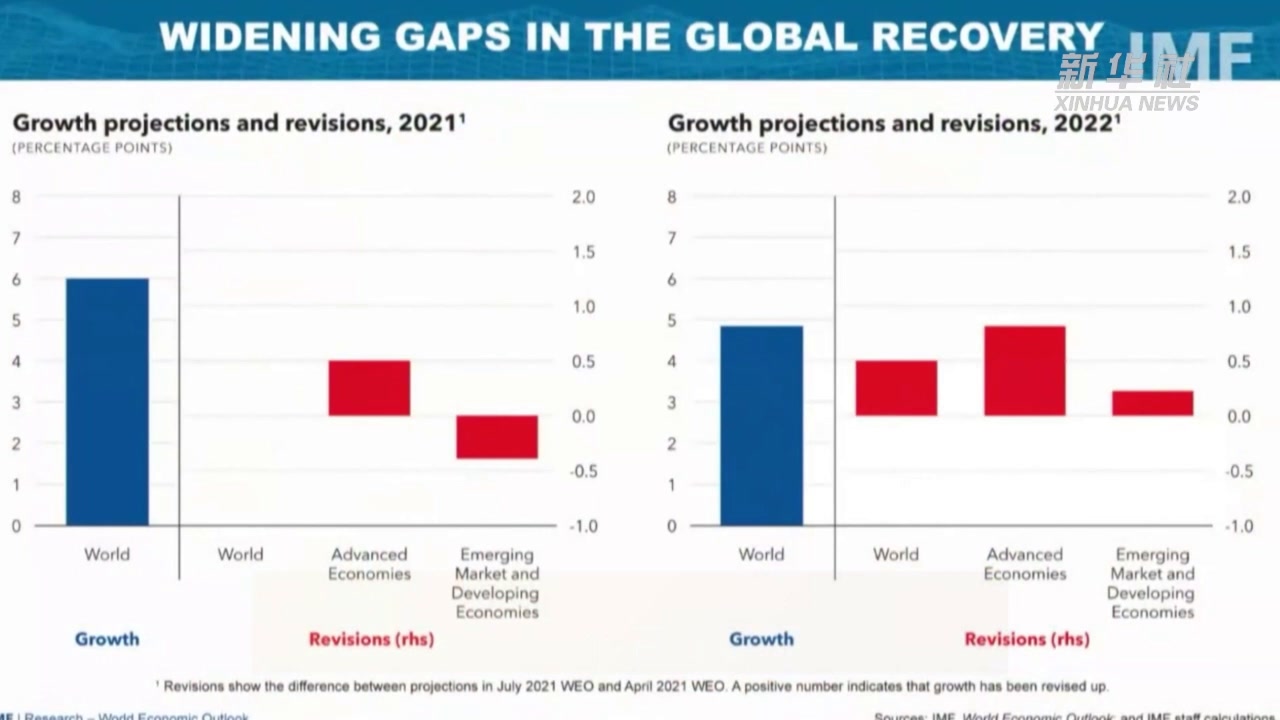IMF警告世界经济复苏分化加剧