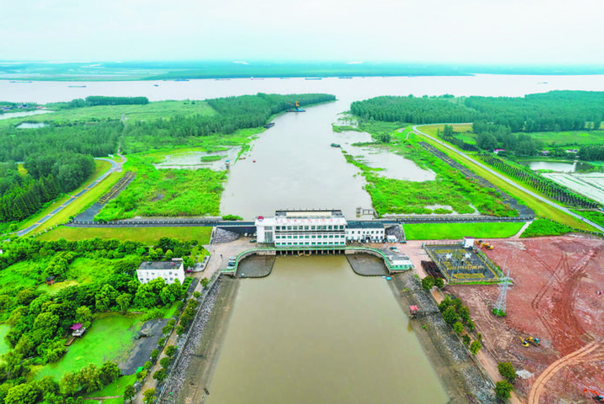 满意答卷安徽凤凰颈排灌站58天排出半个巢湖