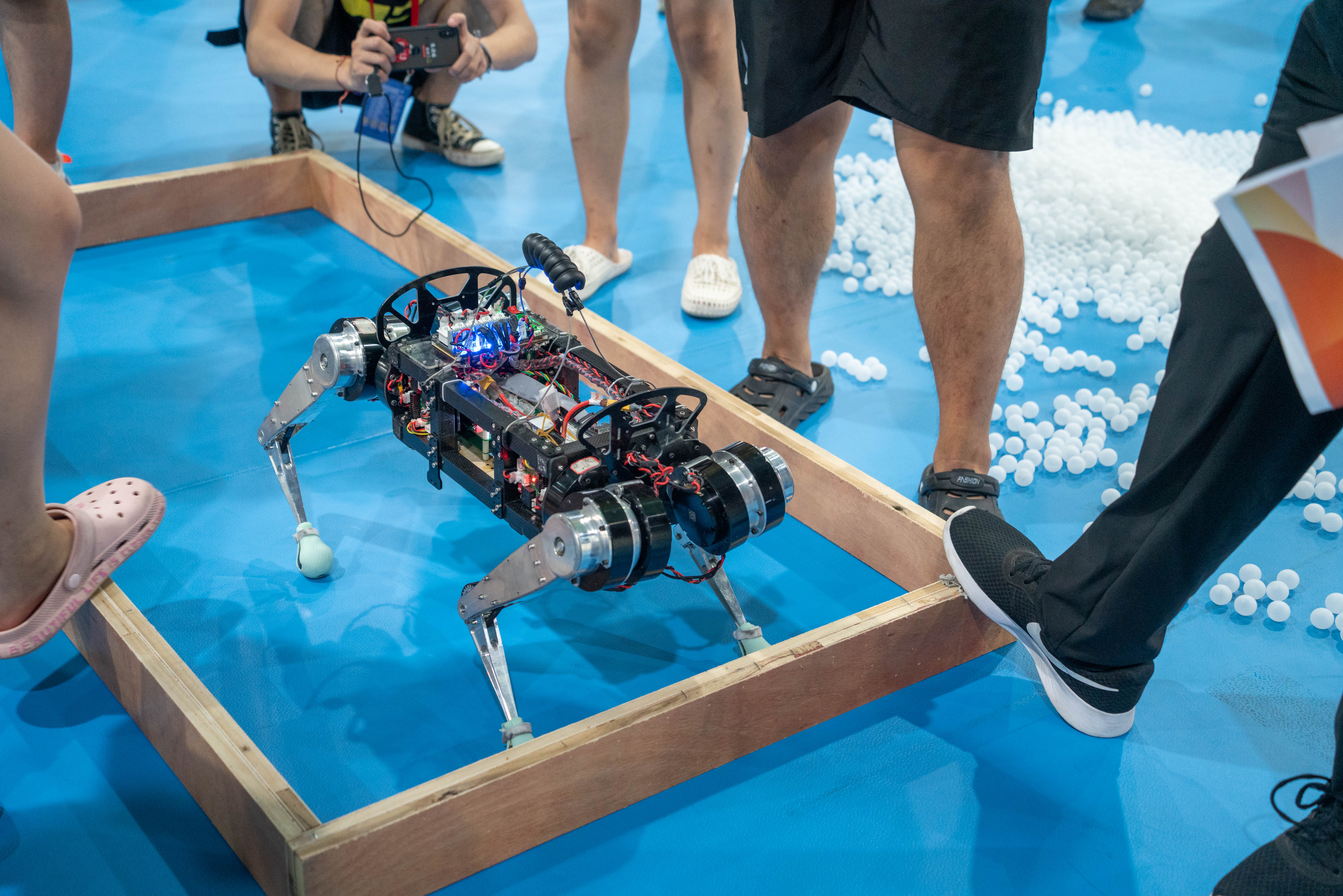 第二十届全国大学生机器人大赛ROBOCON在孟子故里山东邹城开幕