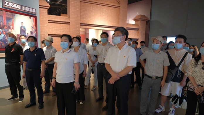 江西应用技术职业学院赴萍乡开展“红色走读”