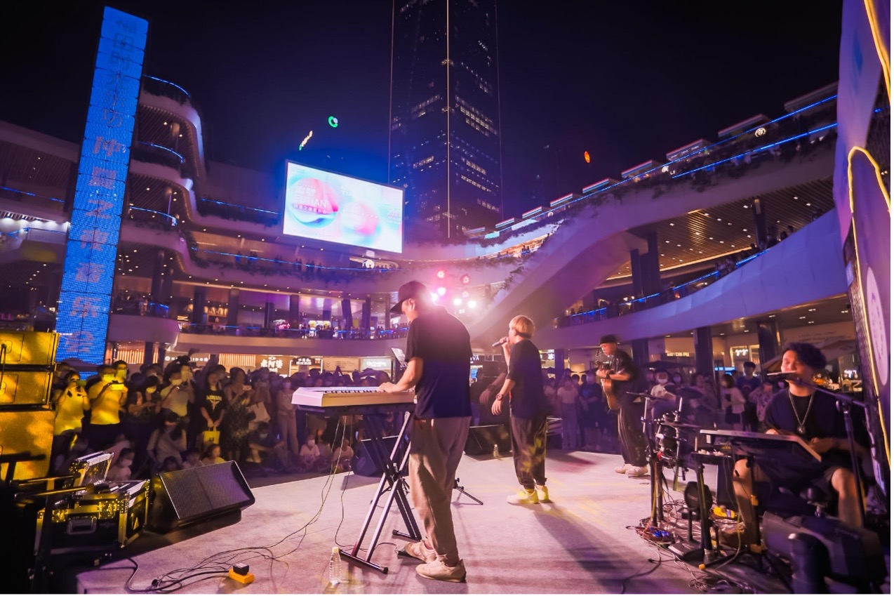 福田时光乐坊之仲夏之夜音乐会燃爆商圈cocopark精彩现场回顾