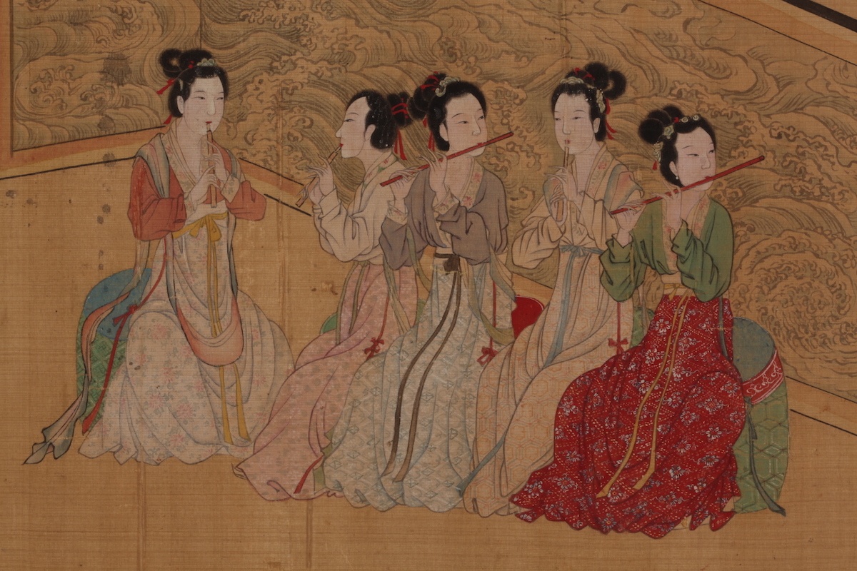 明 唐寅《仿韩熙载夜宴图》