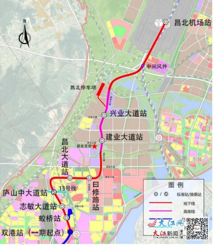 地铁1号线北延线路图图片