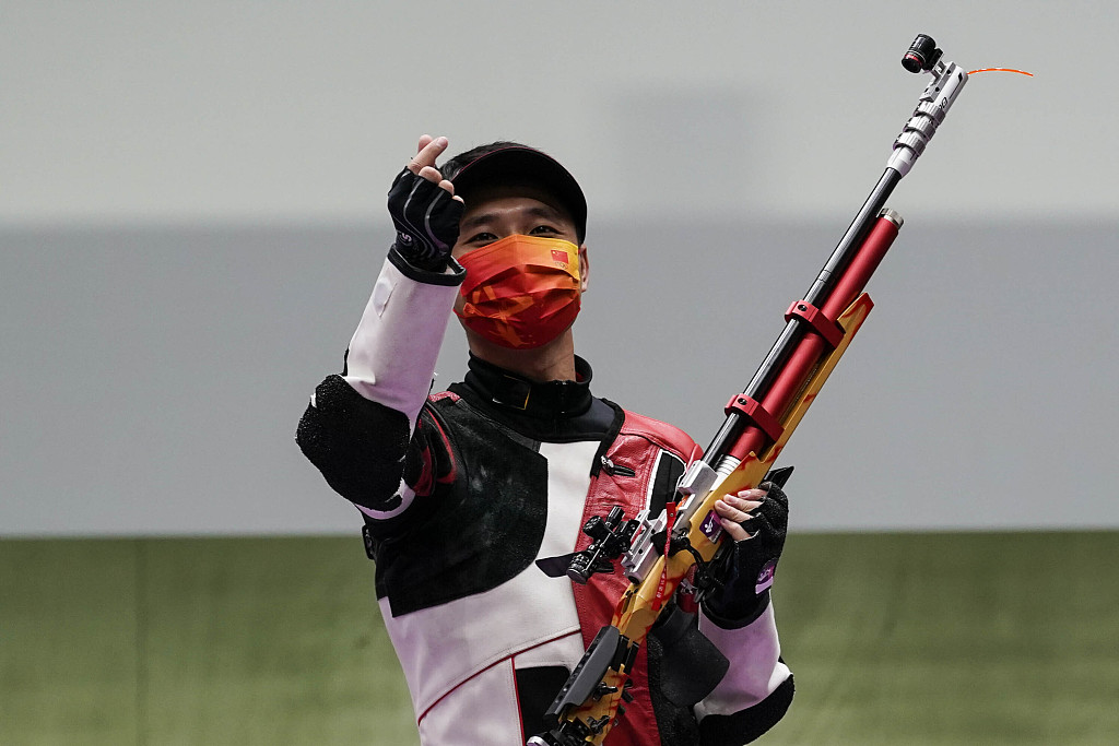 杨皓然里约失利改名 一代神枪手兑现天赋