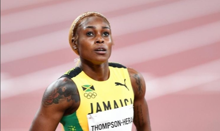牙买加汤普森女子100米图片