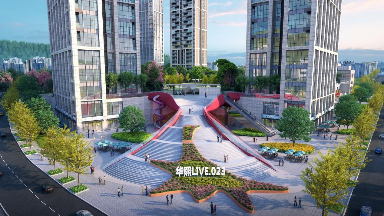 鱼洞核芯的华熙live·023,近邻轨道2/3号线,享有"四道三桥两线双隧道"