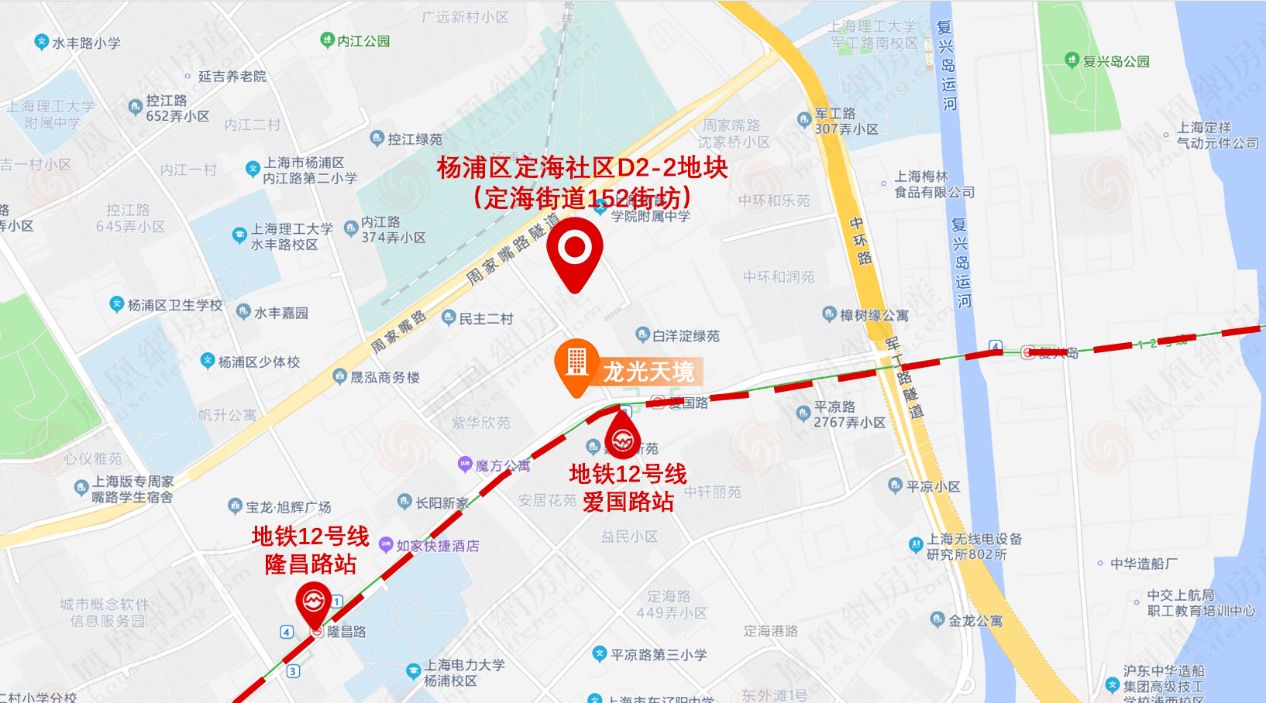 杨浦区定海社区d2-2地块(定海街道152街坊)(凤凰网房产上海站实拍)该