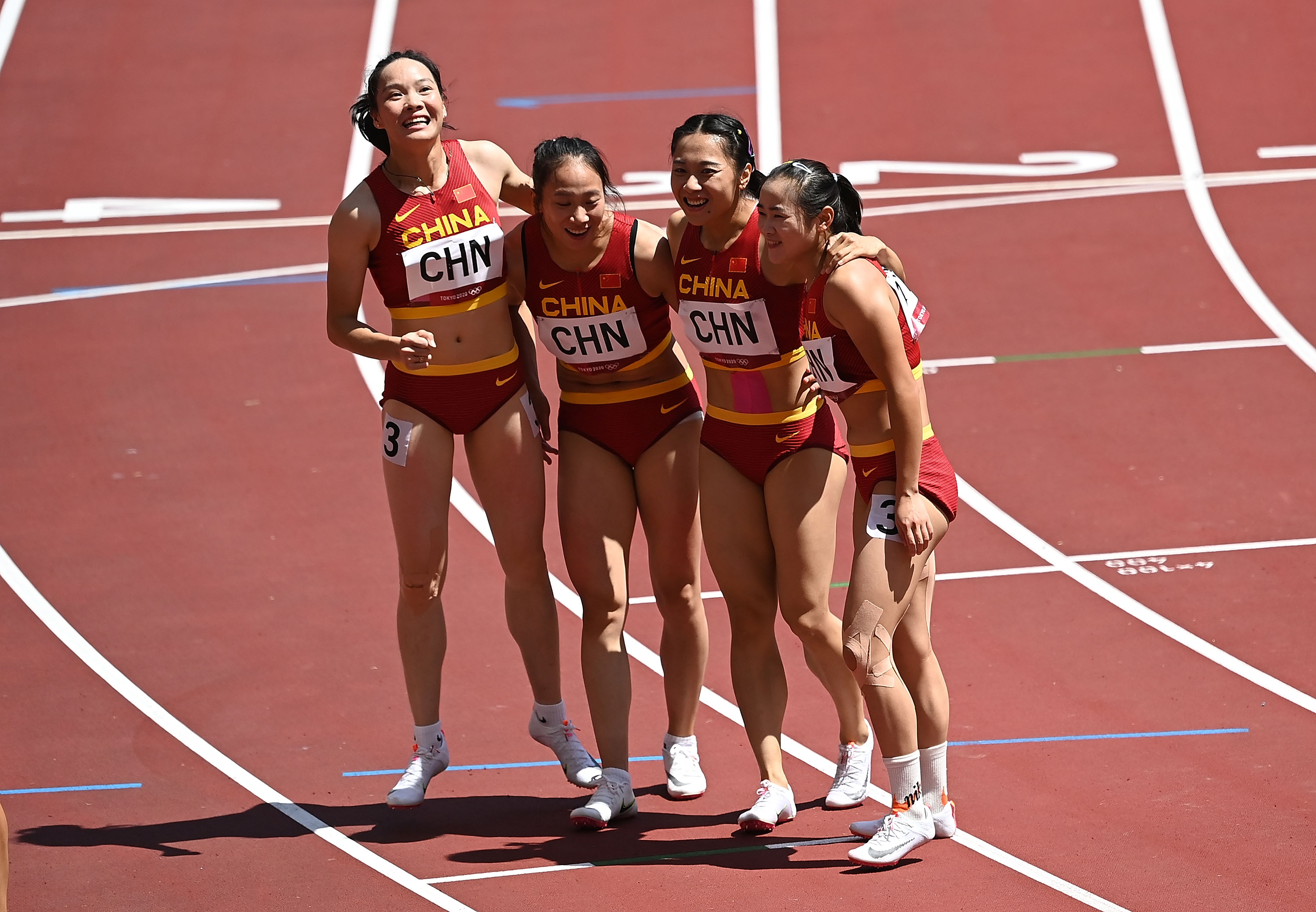 中国队晋级东京奥运会女子4x100米接力决赛