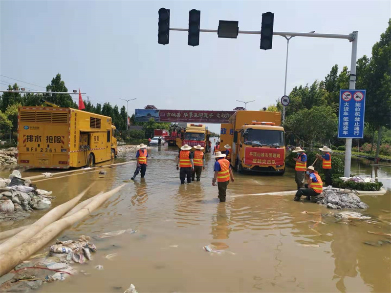 浚县:河道洪水全部归槽,各水文站水位回落