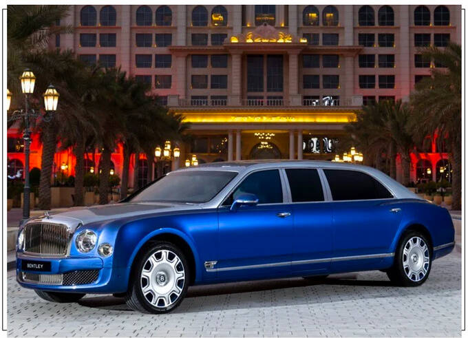 宾利推慕尚特别定制版限量5台搭675t双增压尺寸大幅加长