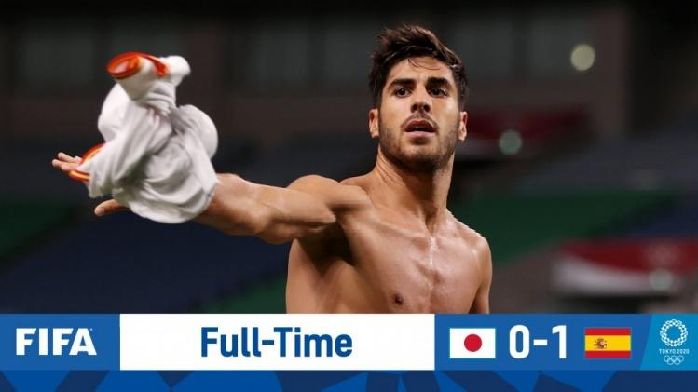 <em>阿</em><em>森</em><em>西</em><em>奥</em>建功 西班牙1-0日本和巴西会师决赛