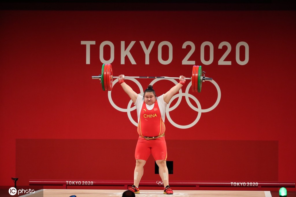 2020东京奥运会举重女子87公斤及以上级决赛李雯雯破奥运记录