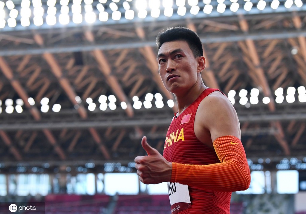 创历史！朱亚明三级跳17.57m摘银 中国奥运会最佳成绩
